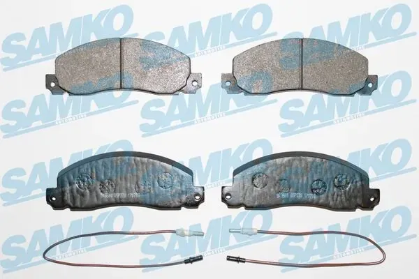Передние тормозные колодки 5SP278 Samko