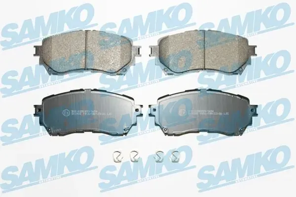 Передние тормозные колодки 5SP1916 Samko