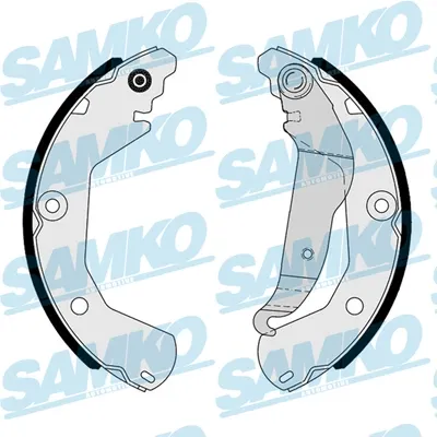 Передние тормозные колодки 81163 Samko