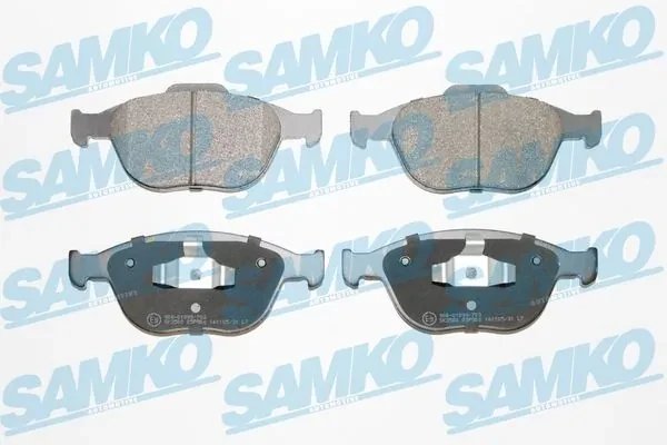Передние тормозные колодки 5SP906 Samko