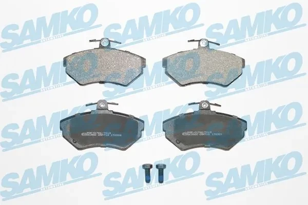 Передние тормозные колодки 5SP718 Samko