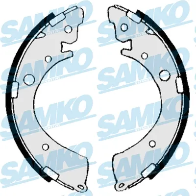 Задние барабанные колодки 85360 Samko
