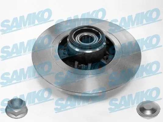 Тормозные диски R1033PCA Samko