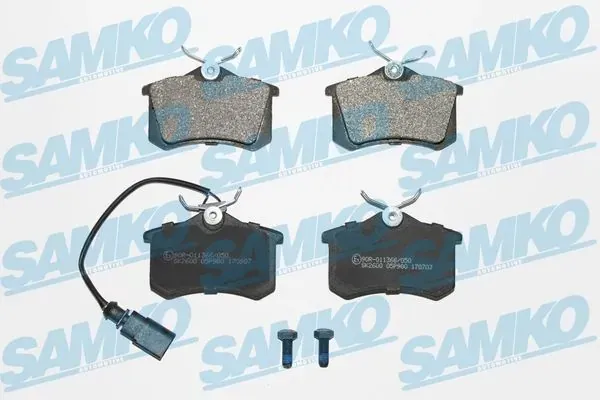 Задние тормозные колодки 5SP980 Samko