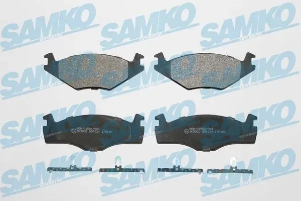 Передние тормозные колодки 5SP224 Samko