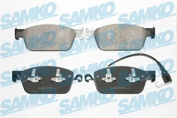 Передние тормозные колодки 5SP1551 Samko