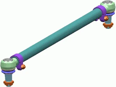 Тяга поперечная передней подвески LEMFORDER 3398001