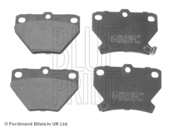 Задние тормозные колодки ADT342114 Blue Print