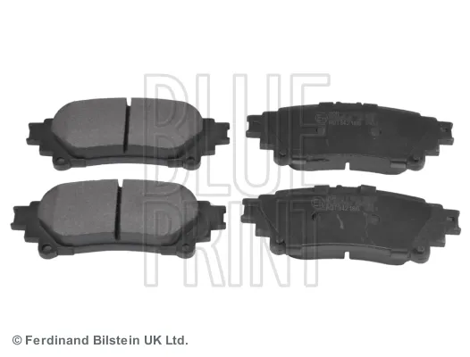 Задние тормозные колодки ADT342186 Blue Print