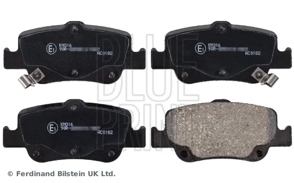 Задние тормозные колодки ADT342173 Blue Print