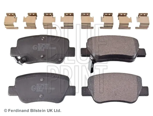 Задние тормозные колодки ADT342183 Blue Print