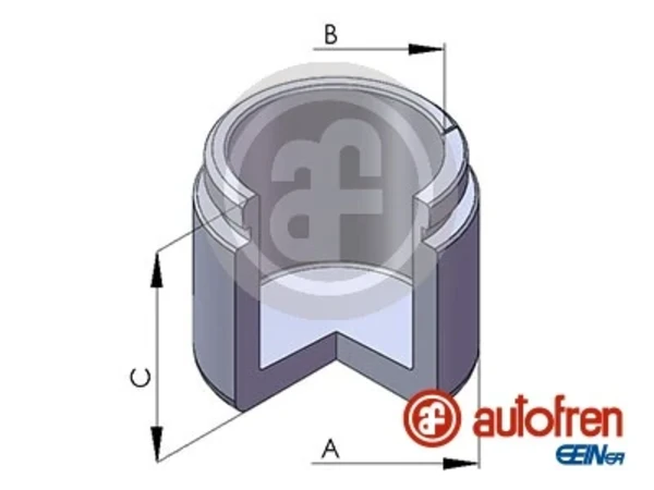 Поршень суппорта тормозного заднего D025324 Autofren