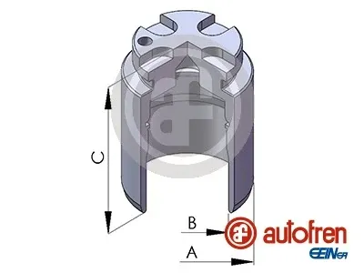 Поршень суппорта тормозного заднего D02548 Autofren