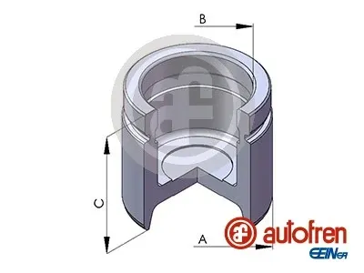 Поршень суппорта тормозного заднего D025375 Autofren