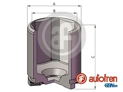 Поршень суппорта тормозного заднего D025797 Autofren