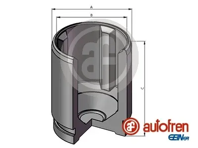 Поршень суппорта тормозного заднего D025762 Autofren