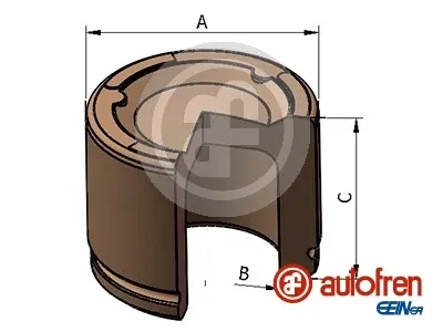 Поршень суппорта тормозного переднего D025809 Autofren