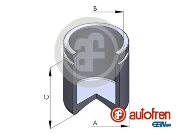 Поршень суппорта тормозного заднего D025353 Autofren