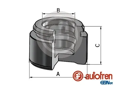 Поршень суппорта тормозного переднего D025775 Autofren