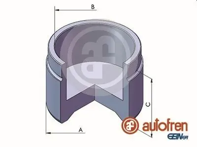 Поршень суппорта тормозного заднего D025587 Autofren