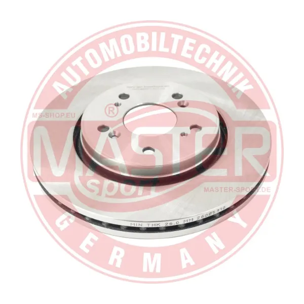 Передние тормозные диски 24012802171PCSMS Master-sport