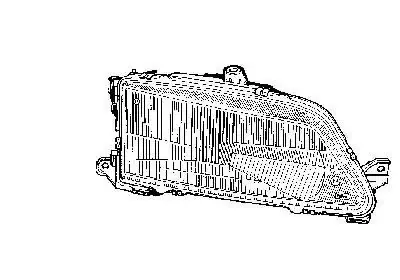Левая фара 4036941 VAN Wezel
