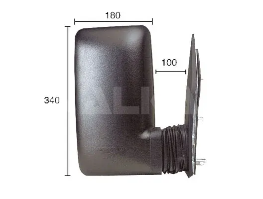 Правое зеркало 9202977 Alkar