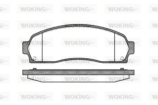 Передние тормозные колодки P905300 Woking