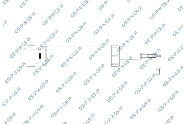 Амортизатор задний 5438G Magneti Marelli