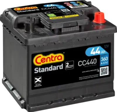 Авто аккумулятор Экзид 44 А/ч 12 В (CC440)