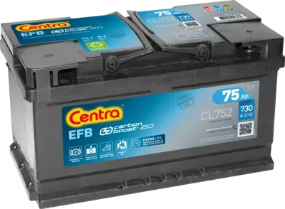Авто аккумулятор Экзид 75 А/ч 12 В (CL752)
