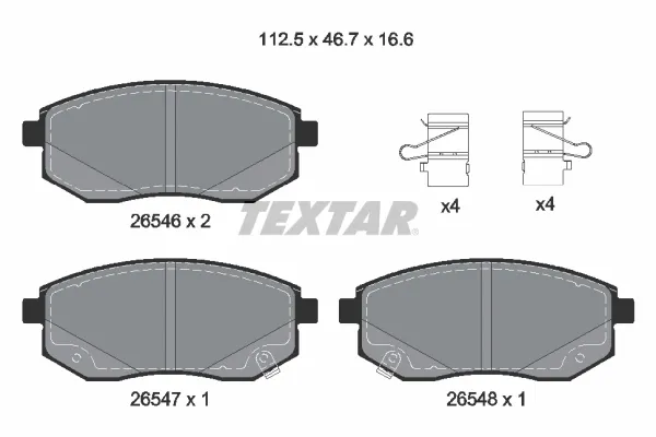 Передние тормозные колодки 410609323R Renault (RVI)