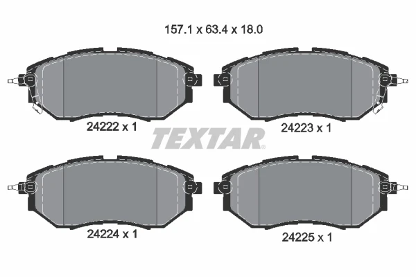 Тормозные колодки Subaru Legacy