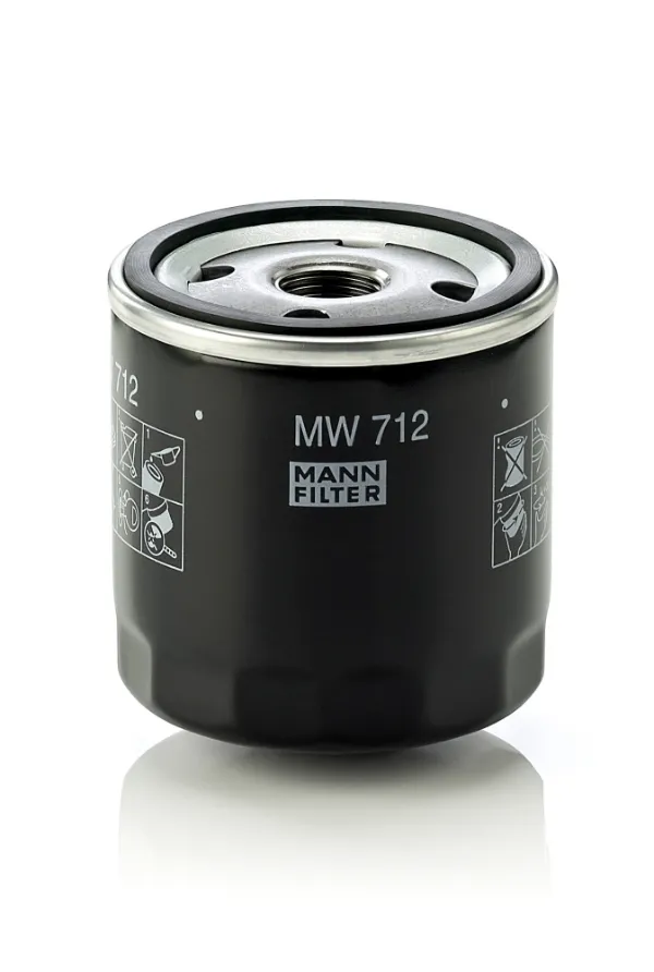 Масляный фильтр MW712 Mann-Filter