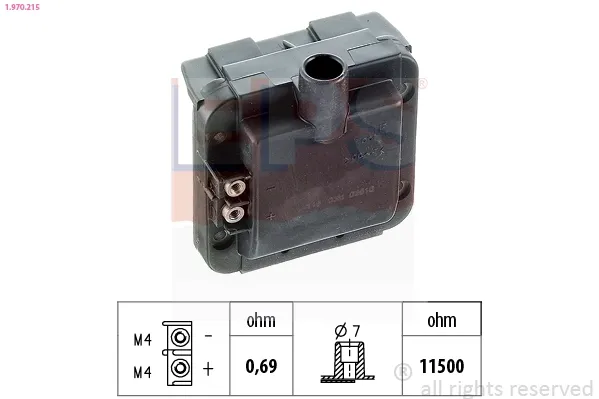 Катушка зажигания Honda Civic IV