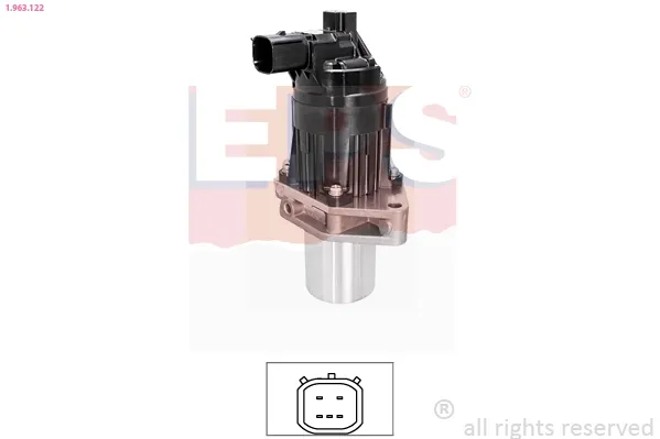 Клапан ЕГР K5T70979 Mitsubishi