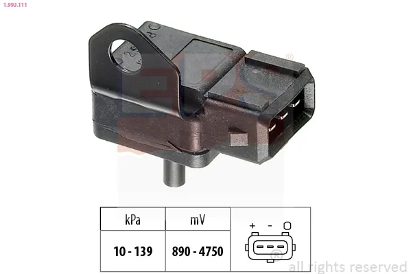 Датчик абсолютного давления Volvo S40 I