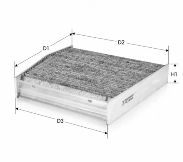 Фильтр салона CK2641C Tecneco