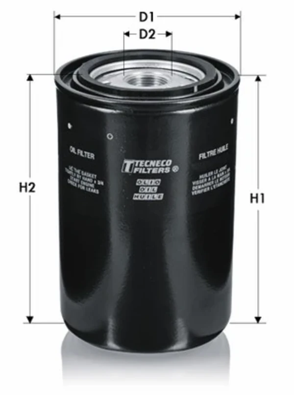 Масляный фильтр OL102671 Tecneco