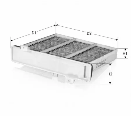 Фильтр салона CK2230C Tecneco