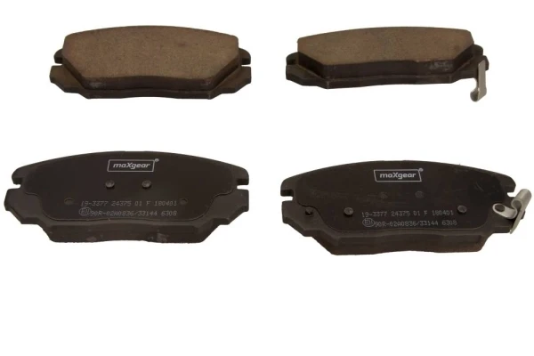 Передние тормозные колодки 193377 Maxgear