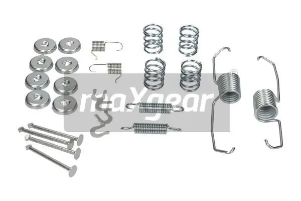 Монтажный комплект задних барабанных колодок 270408 Maxgear