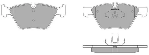 Передние тормозные колодки FBP1437 Fremax