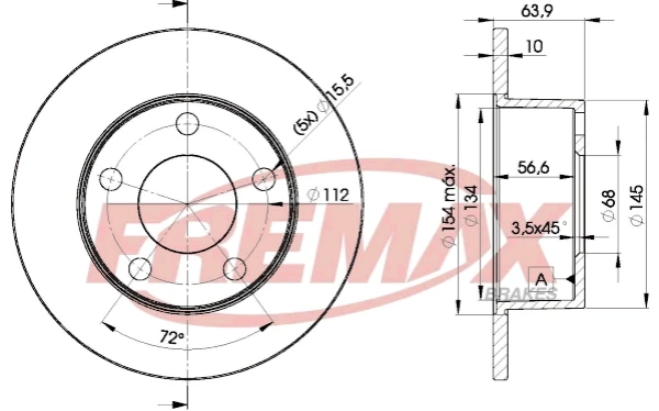 Тормозные диски BD4060 Fremax