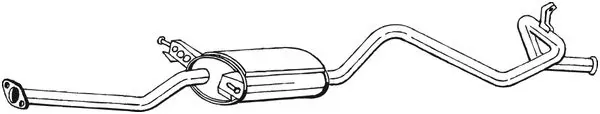 Глушитель задний 288217 Bosal