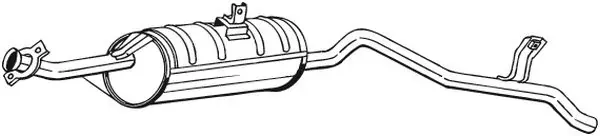 Глушитель задний 280025 Bosal