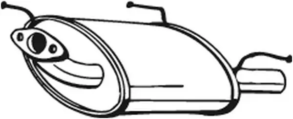 Глушитель задний Nissan Almera I