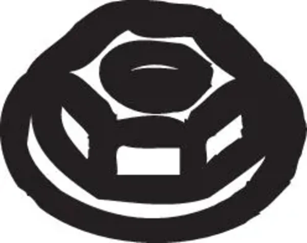 Гайка выпускного коллектора 9017906007 Toyota