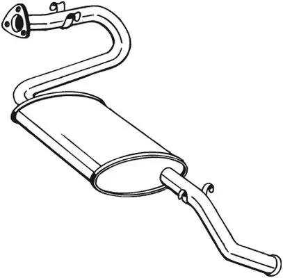 Глушитель задний 280273 Bosal