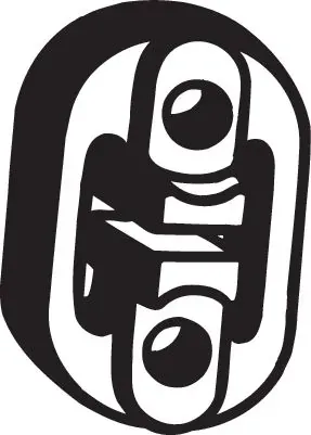 Подушка глушителя 255132 Bosal